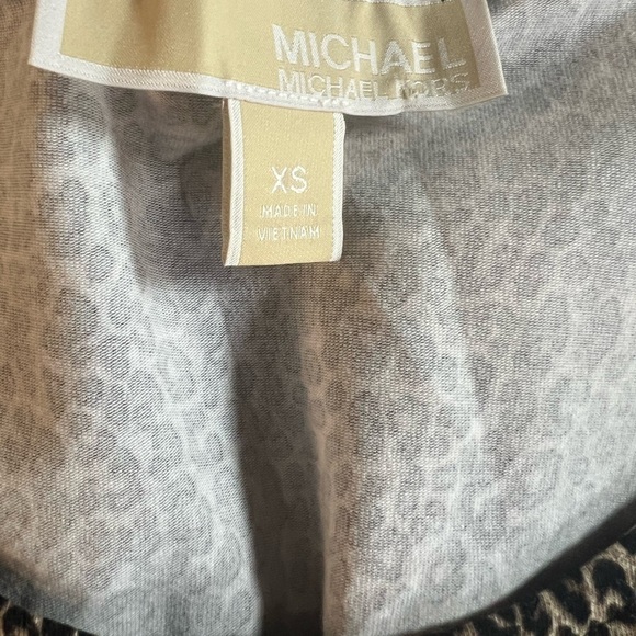 MICHAEL KORS cheetah print open shoulder dress 👗 - Picture 3 of 5